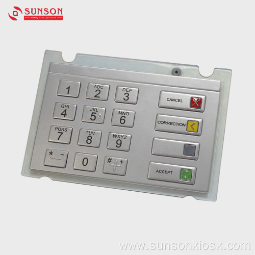 PCI Encrypted pinpad for Unmanned Payment Terminals Kiosk